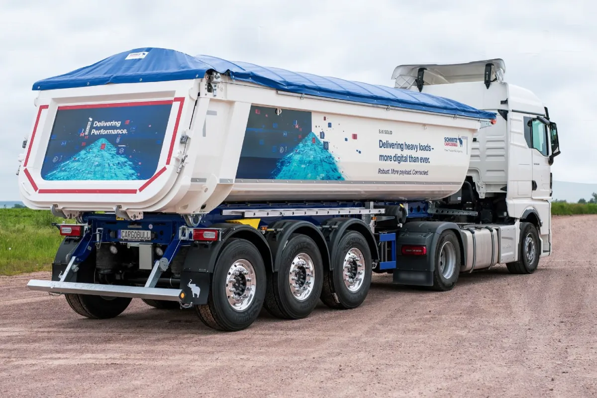 Тягач с самосвальным полуприцепом 25 т — Буд Холдинг